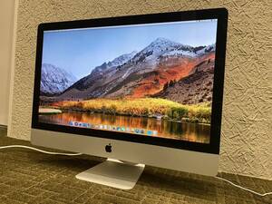 Apple アップル iMac 27インチ pc Core i7 3.4GHz メモリ 8GB HD 大容量 1TB Mid 2011 A1312 2560x1440 デスクトップパソコン