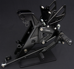 Ninja400 2014-2017 バックステップ rearsets Black