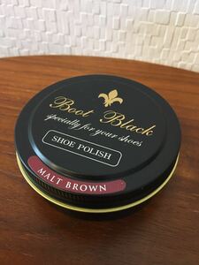 ● 送料￥180～ ● モルト ブラウン / BootBlack ブートブラック シューポリッシュ 50g 油性靴クリーム 靴墨 (新品)(即決)(未開封)(正規品)