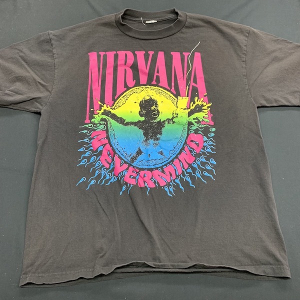超希少 90sビンテージ NIRVANA Tシャツ カートコバーン ニルバーナ
