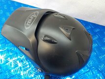 ヘルメット屋！D201●〇★バイク用　ヘルメット　中古　Arai　アライ　黒　57.58ｃｍ　PSCマーク付　5-2/3（は）★_画像3