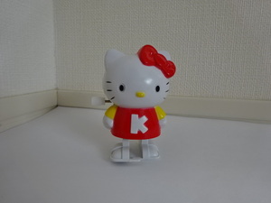 レア品 HELLO KITTY ハローキティ キティちゃん サンリオ ゼンマイ仕掛け 人形 1995年