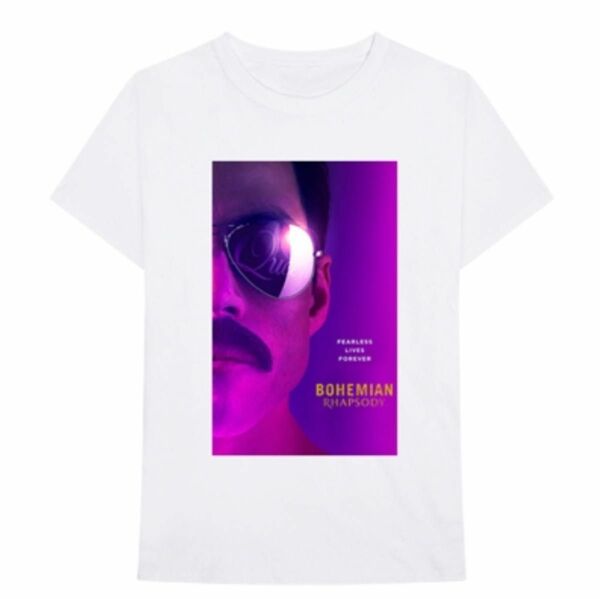 Bohemian Rhapsody Movie Tシャツ White SサイズQueen 未使用　未開封