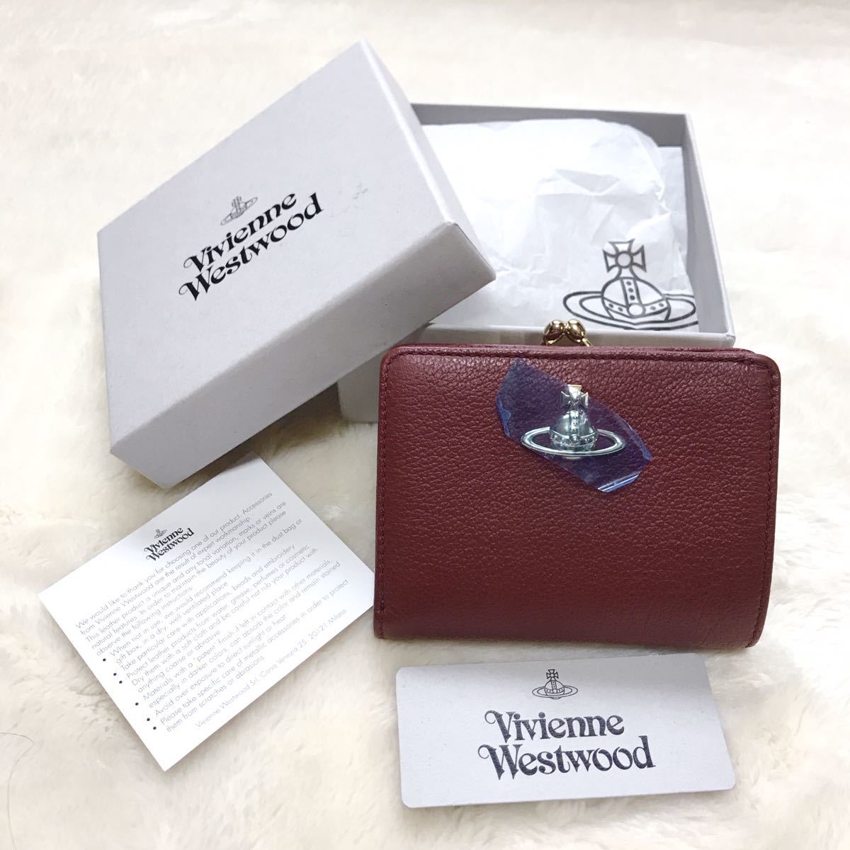 最安値級価格 Westwood ヴィヴィアンウエストウッド 二つ折り財布