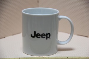 陶器製 JEEP ロゴ マーク マグカップ 未使用 検索 ジープ 自動車 マグ コップ グッズ