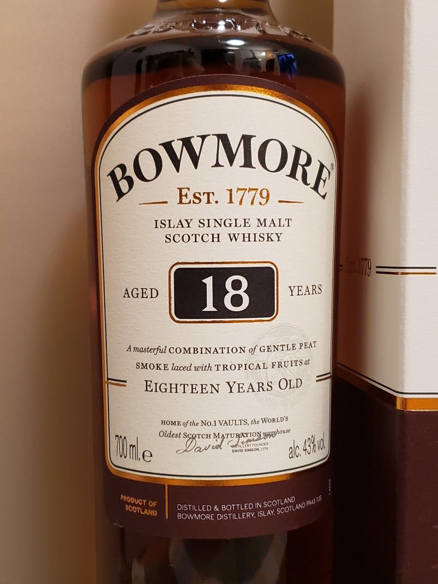 ボウモア(24年)Bowmore 1990-2014 マキロップチョイス Mackillop's