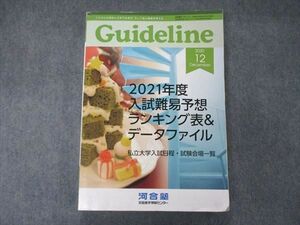 TX05-053 河合塾 全国進学情報センター Guideline ガイドライン 2020年12月 28S0C