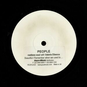 試聴 Restless Soul Feat. Valerie Etienne - Beautiful [12inch] People UK 2001 House