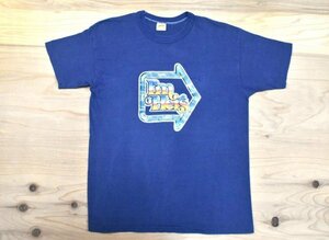 70'sUSA古着 Russell 金タグ I'm Hers ビンテージ Tシャツ sizeM(S相当) 紺 ジョーク 面白 アイロンプリント ラッセル アメリカ アメカジ