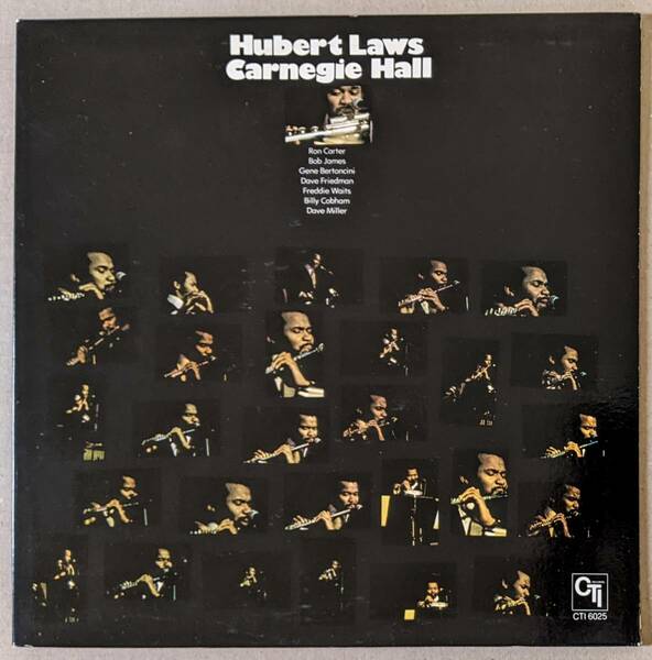 Hubert Laws ヒューバート・ロウズ - Carnegie Hall USオリジナル・アナログ・レコード おまけ付 