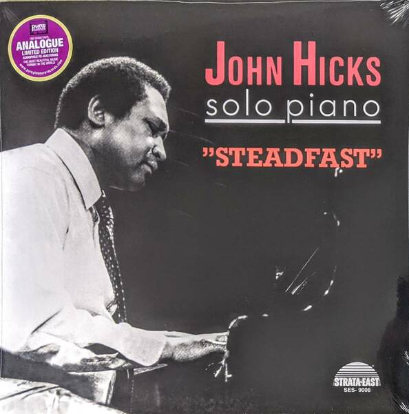John Hicks ジョン・ヒックス - Steadfast 限定リマスター再発Audiophileアナログ・レコード