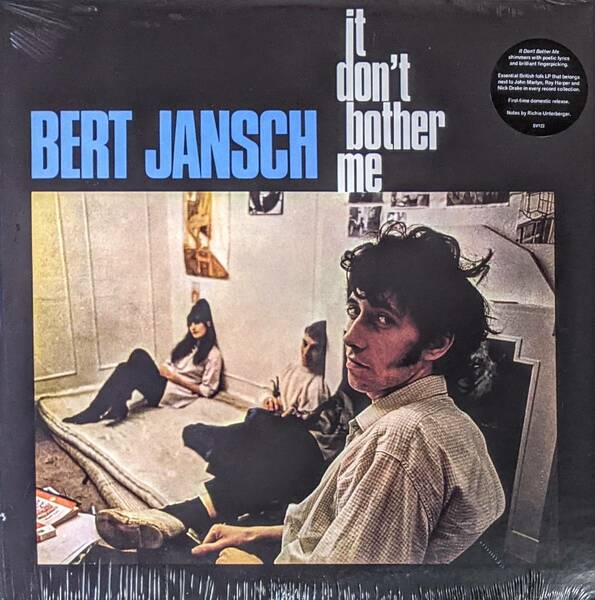 Bert Jansch バート・ヤンシュ (=Pentangle) - It Don't Bother Me 限定リマスター再発アナログ・レコード