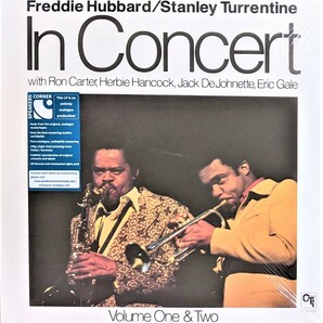 Freddie Hubbardフレディ・ハバード / Stanley Turrentine - In Concert Volume One & Two 限定リマスター再発二枚組アナログ・レコード