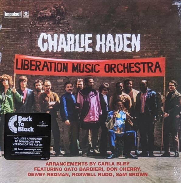 Charlie Haden チャーリー・ヘイデン - Liberation Music Orchestra MP3ダウンロード・コード付限定再発アナログ・レコード
