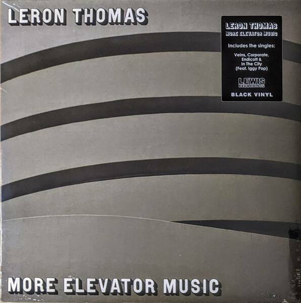 Leron Thomas レロン・トーマス (Featuring Iggy Pop) - More Elevator Music 二枚組アナログ・レコード