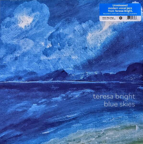 Teresa Bright テレサ・ブライト - Blue Skies 限定ブルー・クリアー・カラー・アナログ・レコード