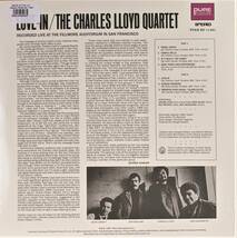 The Charles Lloyd チャールス・ロイド Quartet - Love-Ins 限定リマスター再発アナログ・レコード_画像2