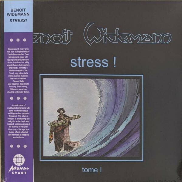 Benoit Widemann ブノワ・ヴィデマン - Stress ! 限定デジタル・リマスター再発アナログ・レコード