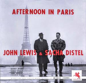 John Lewis ジョン・ルイス & Sacha Distel サッシャ・ディステル - Afternoon In Paris 1,000枚限定リマスター再発アナログ・レコード