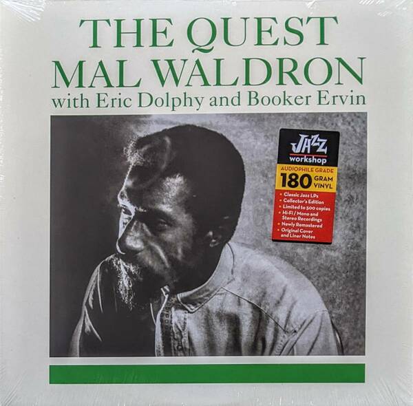 Mal Waldron マル・ウォルドロン With Eric Dolphy エリック・ドルフィー And Booker Ervin - The Quest 限定再発アナログ・レコード