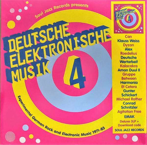 Deutsche Elektronische Musik 4 (Experimental German Rock And Electronic Music 1971-83) 限定三枚組アナログ・レコード