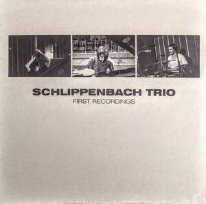 Schlippenbach アレキサンダー・フォン・シュリッペンバッハ Trio - First Recordings ダウンロード・コード付限定アナログ・レコード