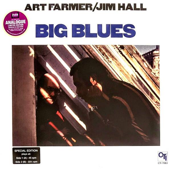 Art Farmer アート・ファーマー / Jim Hall ジム・ホール - Big Blues 限定リマスター再発Audiophileアナログ・レコード