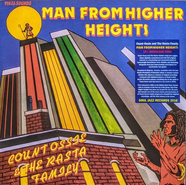 Count Ossie カウント・オジー & The Rasta Family - Man From Higher Heights 限定再発アナログ・レコード
