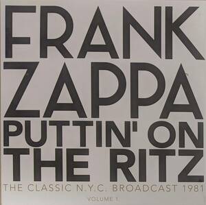 Frank Zappa フランク・ザッパ - Puttin' On The Ritz Volume 1 限定二枚組アナログ・レコード