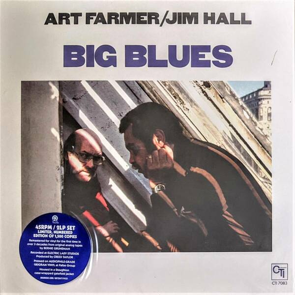 Art Farmer アート・ファーマー / Jim Hall ジム・ホール - Big Blues 1,500枚限定リマスター再発二枚組45回転アナログ・レコード