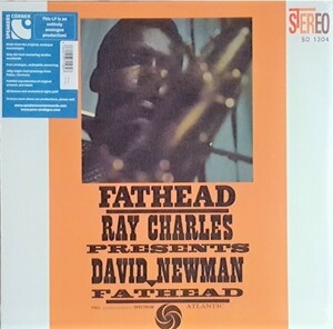 David Newman - Fathead Ray Charles Presents David Newman 限定リマスター再発Audiophileアナログ・レコード