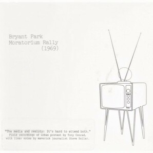 Tony Conrad トニー・コンラッド - Bryant Park Moratorium Rally (1969) CD