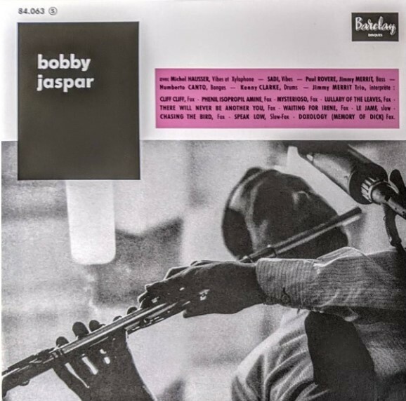 Bobby Jaspar ボビー・ジャスパー - Bobby Jaspar 1,000枚限定リマスター再発アナログ・レコード