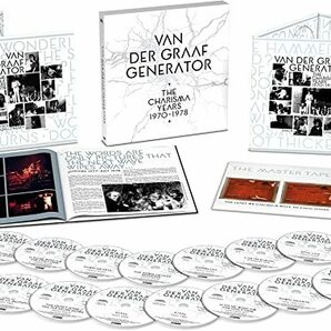 Van Der Graaf Generator - The Charisma Years 1970-1978 24bitリマスター再発CD x 17, Blu-ray x 3 ボックス・セット