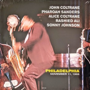 John Coltrane ジョン・コルトレーン - Philadelphia, November 11,1966 限定二枚組ベージュ・カラー・アナログ・レコード