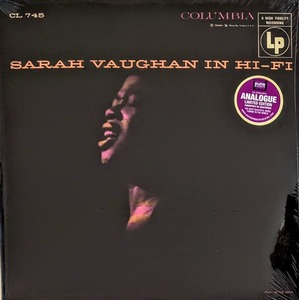 Sarah Vaughan サラ・ボーン - Sarah Vaughan In Hi-Fi 限定リマスター再発二枚組アナログ・レコード