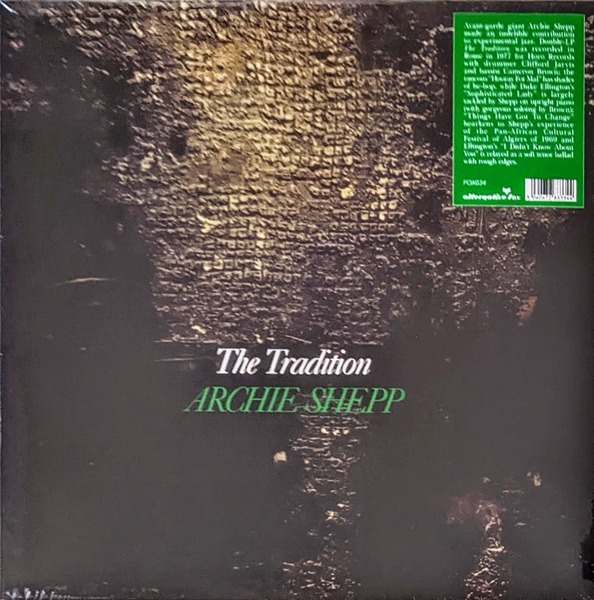Archie Shepp アーチー・シェップ - The Tradition 限定再発二枚組アナログ・レコード