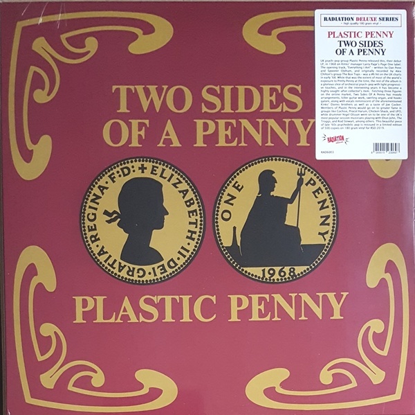 Plastic Penny プラスティック・ペニー - Two Sides Of A Penny Record Store Day 2019 500枚限定再発アナログ・レコード