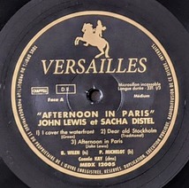 John Lewis ジョン・ルイス & Sacha Distel サッシャ・ディステル - Afternoon In Paris 1,000枚限定リマスター再発アナログ・レコード_画像5