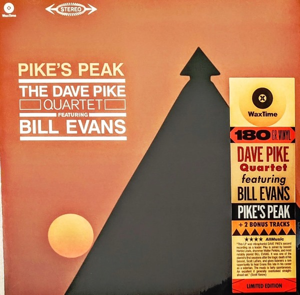Dave Pike デイヴ・パイク Quartet Featuring Bill Evans Pike's Peak ボーナス・トラック2曲追加収録限定再発アナログ・レコード