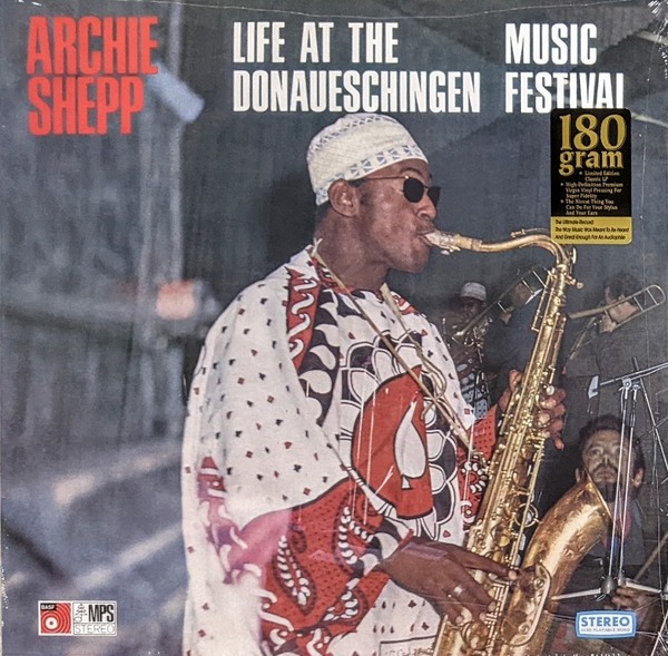 Archie Shepp アーチー・シェップ - Life At The Donaueschingen Music Festival 限定再発アナログ・レコード
