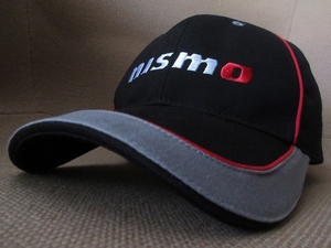NISMO Logo embroidery cap black Nismo Nissan CAP NISSANbook@ mountain .. rice field genuine . pine rice field next raw racing SUPER GT race GT-R Skyline GTR