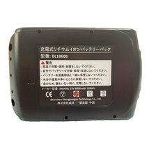 マキタ バッテリー 互換性 18V 6000mAh BL1860B ドライバーセット ビット 電動工具 電動ドリル 電動ドライバー おすすめ 一年保証_画像9