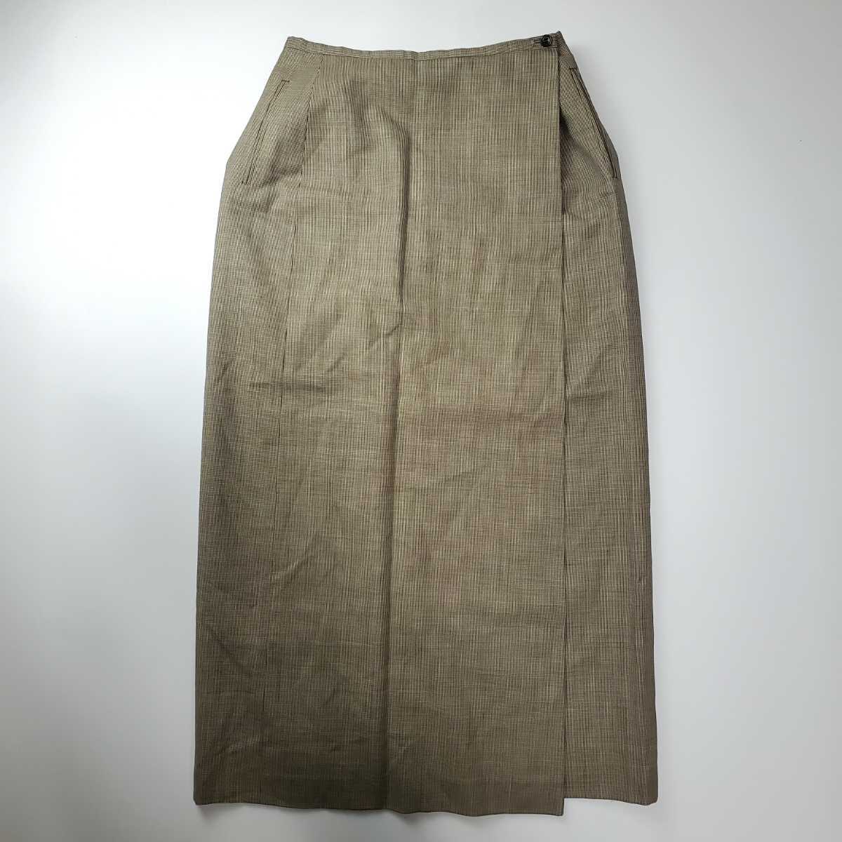 売れ筋新商品 マーガレットハウエル SUMMER WOOL ペンシルスカート