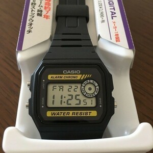 【カシオ】 スタンダード 新品 腕時計 F-94WA-9JF STANDARD ブラック 未使用品 メンズ 男性 CASIO