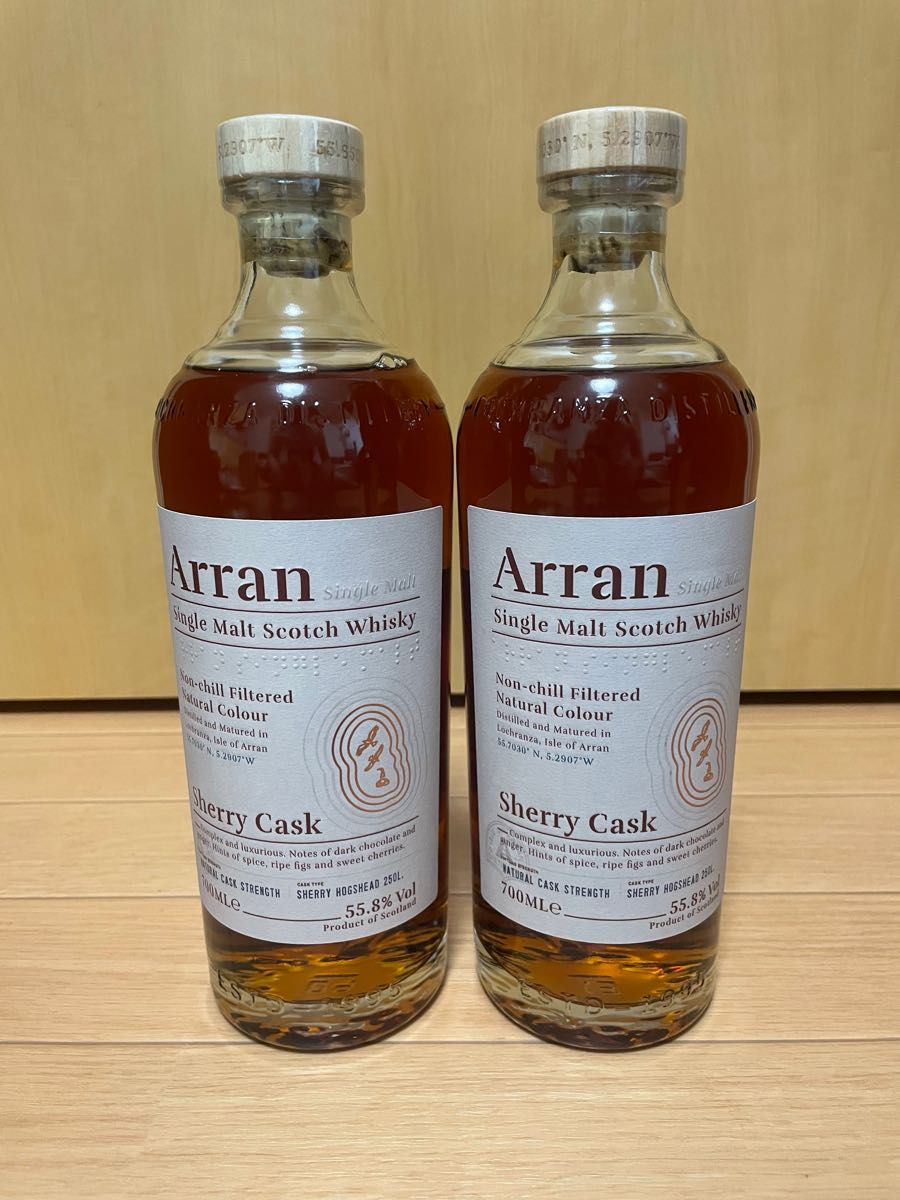 アラン ARRAN 26年 1996-2022 First Fill Sherry Hogshead ドリンク
