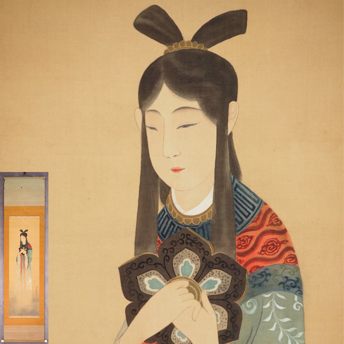 景昇銘「幽霊」掛軸 紙本 自画賛:妖怪 お化け | www.glamoursofa.it