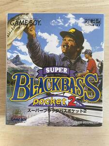 【限定即決】スーパーブラックバスポケット2 SUPER BLACKBASS pocket2 STAR FISH DMG-P-ABTJ 箱-取説-別紙あり N.1470 ゲームボーイ レトロ