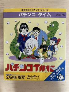 【限定即決】パチンコタイム 株式会社ココナッツ・ジャパン DMG-PTJ 箱‐取説あり N.1543 ゲームボーイ アドバンス レア レトロ