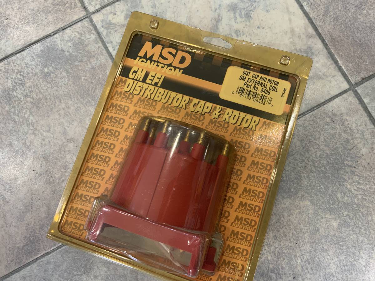MSD シボレー GM ディストリビューター キャップアンドローター8406